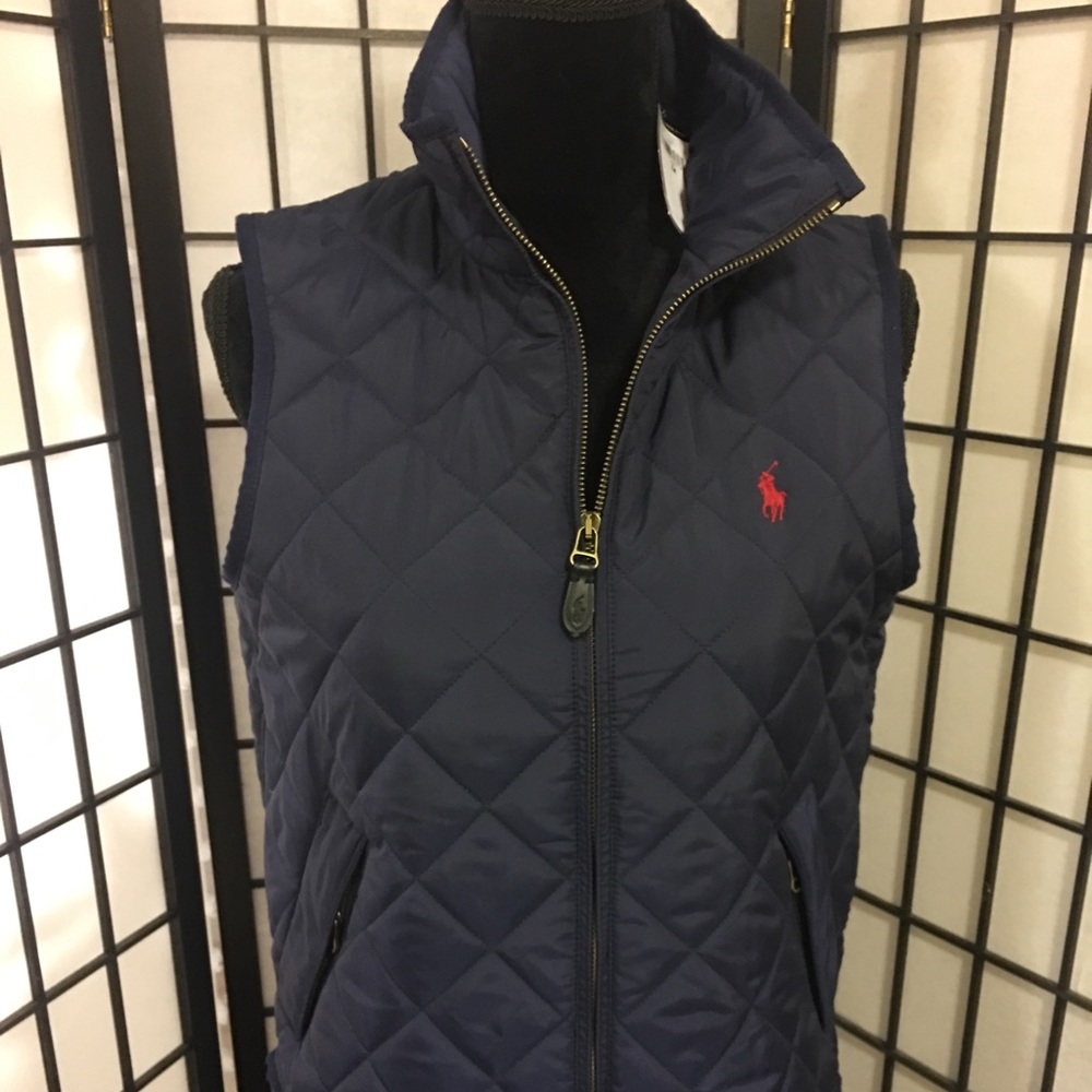 🔥SOLD NWT Polo Ralph Lauren women's Navy Quilted
